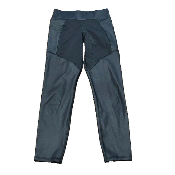 Michi Leggings Full Length Pull On Stretch Athleisure Pockets Black Small - Picture 1 of 8